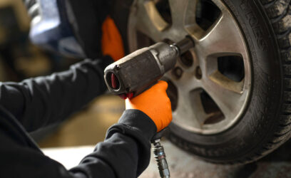 mutterdragare skruvar hjulbultar hos Hedemora Däck & Bilservice